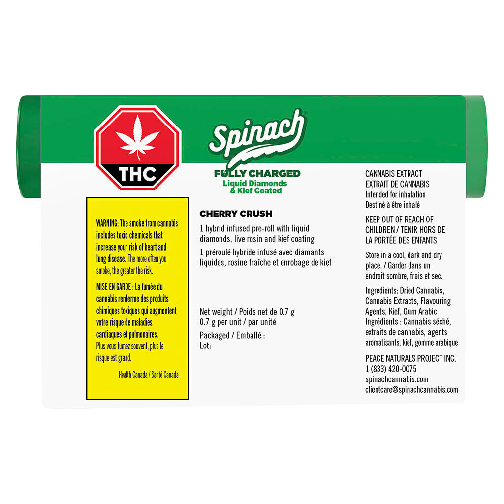 Spinach Cherry Crush Infused Pre-Roll