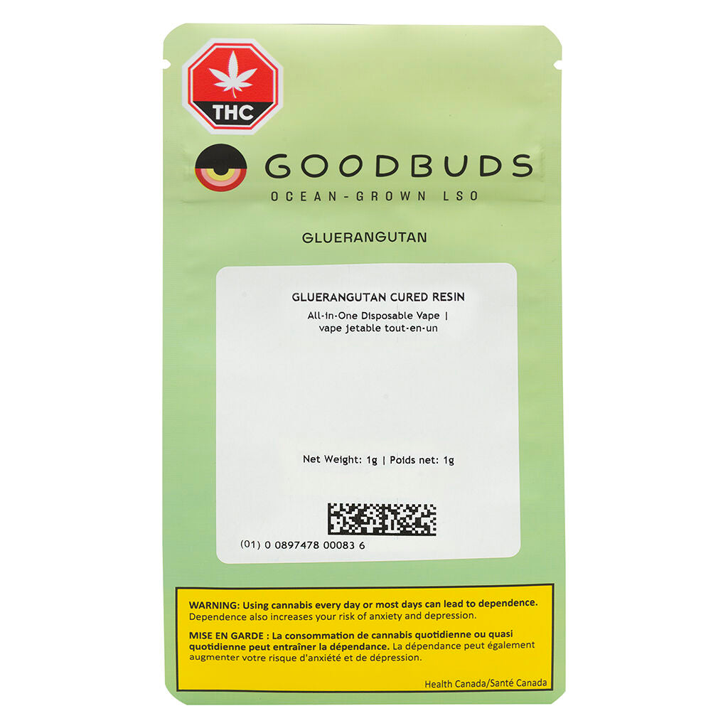 Good Buds Gluerangutan Resin Disposable