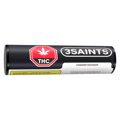 3Saints Strawberry Cheezequake Pre-Roll