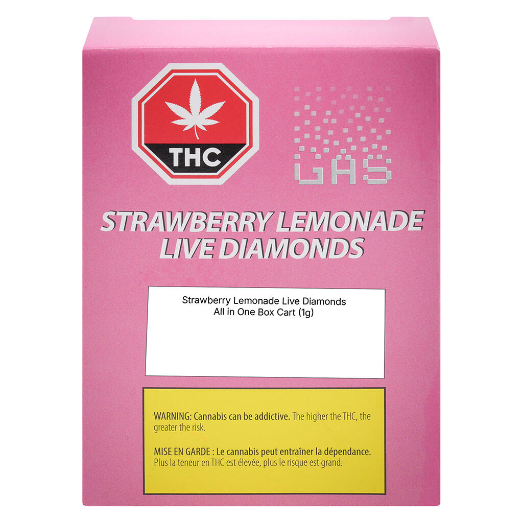 Strawberry Lemonade Resin & Diamond Disposable | Smokey's