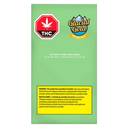 Glacial Gold Anytime Honey Dewcumber Disposable