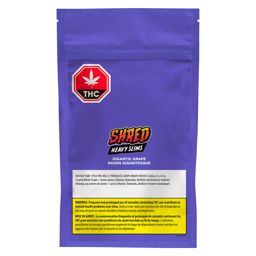Gigantic Grape Slims Infused Pre-Roll | Smokey's