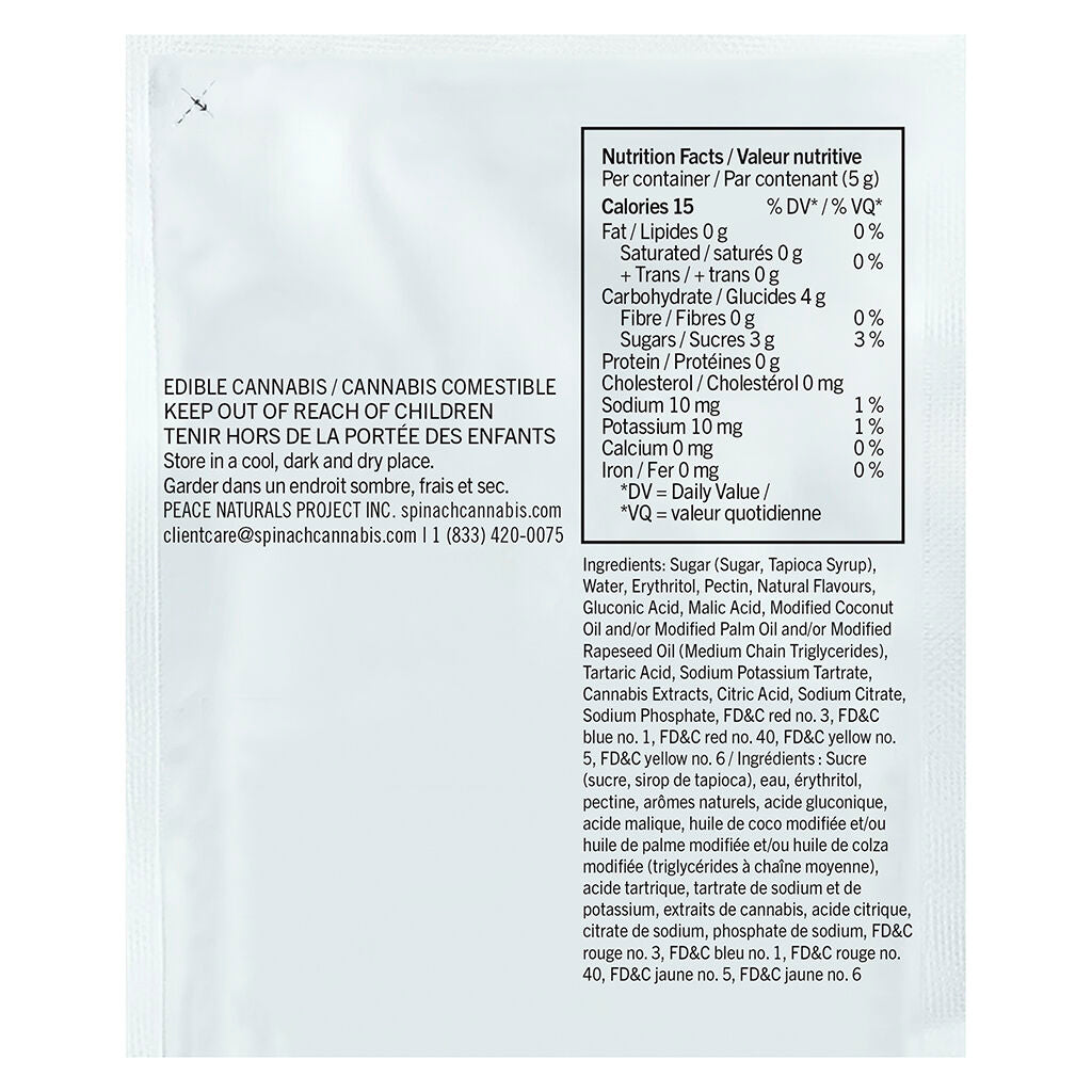 Peach Passionfruit CBN Soft Chew | Smokey's