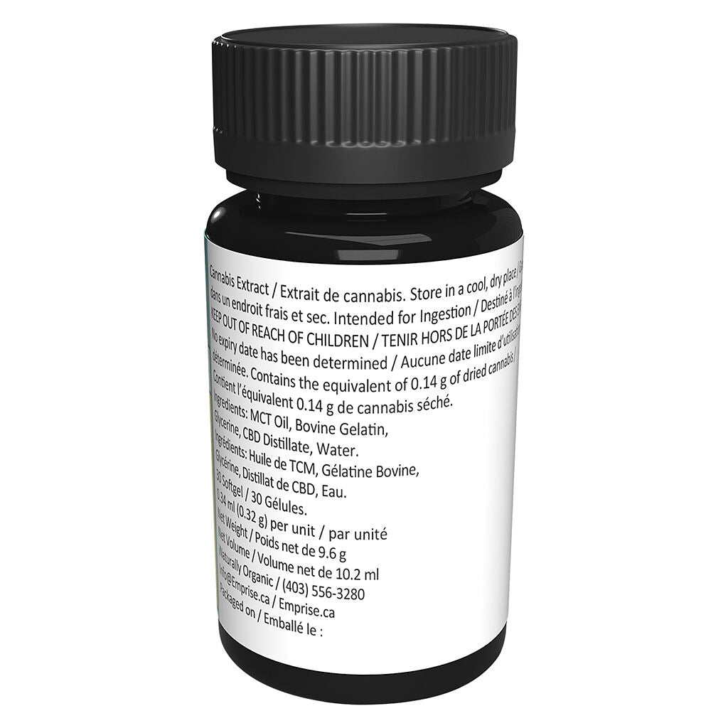 Emprise Dimension50 CBD Softgels