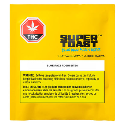 Blue Razz Rosin Bites Soft Chew | Smokey's
