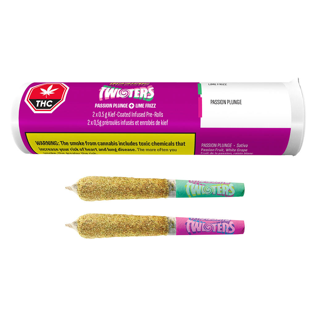 RIZZLERS Passion Plunge & Lime Frizz Infused Pre-Roll