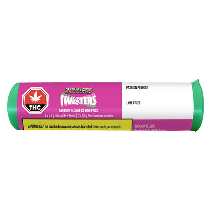RIZZLERS Lime FRizz + Passion Plunge Coated Infused Pre-Roll