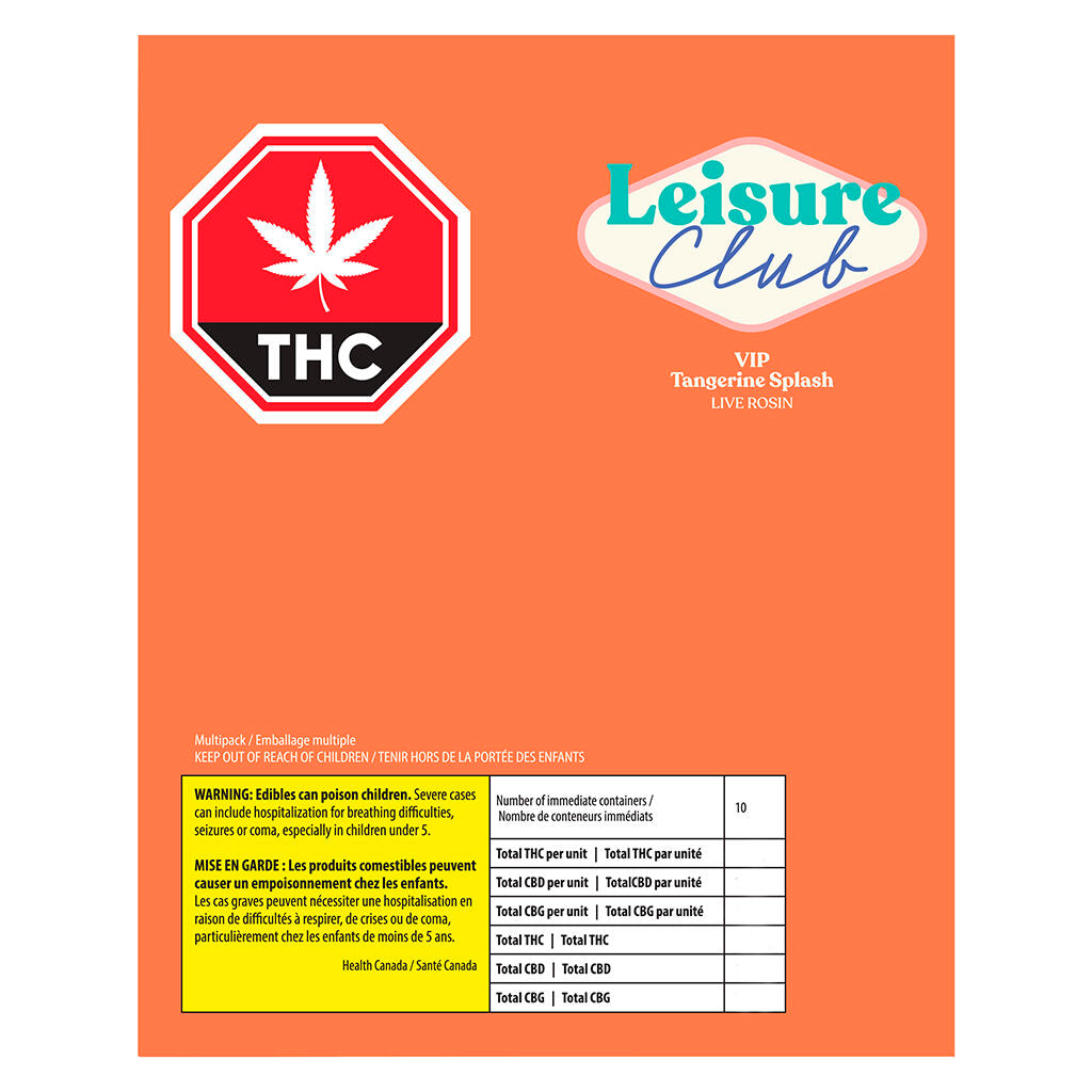 Tangerine Splash Rosin Soft Chew | Smokey's
