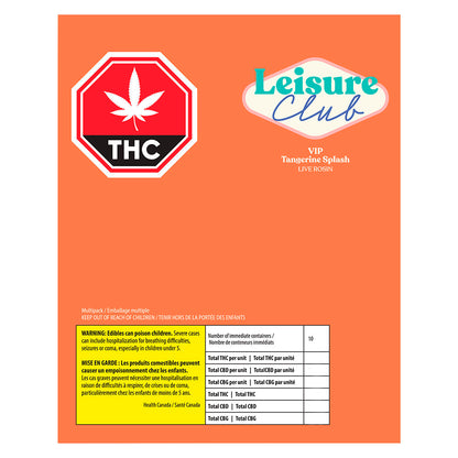 Tangerine Splash Rosin Soft Chew | Smokey's