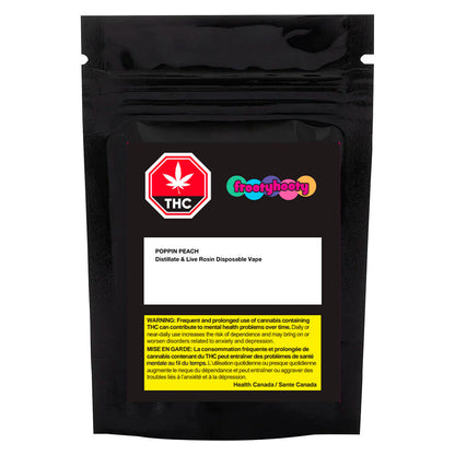 frootyhooty Poppin Peach Rosin Disposable