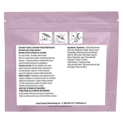 Proofly Relief CBG Bath Bomb