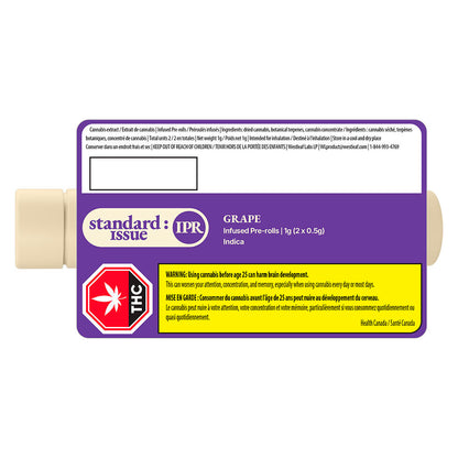 Grape Infused Pre-Roll | Smokey's