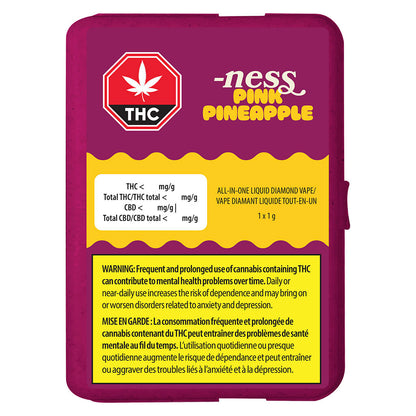 Pink Pineapple Liquid Diamond Disposable | Smokey's