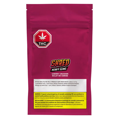 SHRED Cherry Crusher Slims Infused Pre-Roll