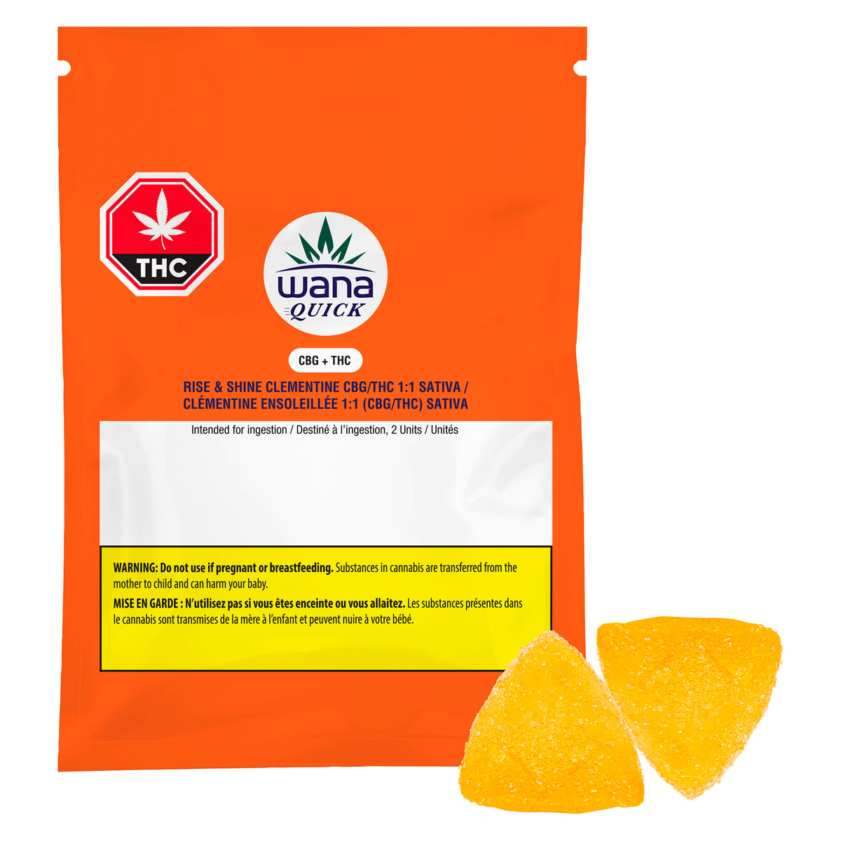 Rise & Shine Clementine CBG Soft Chew | Smokey's