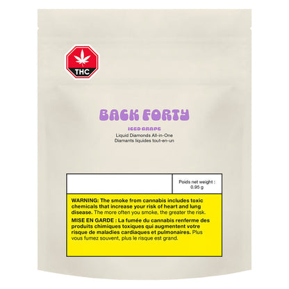 Back Forty Iced Grape Disposable