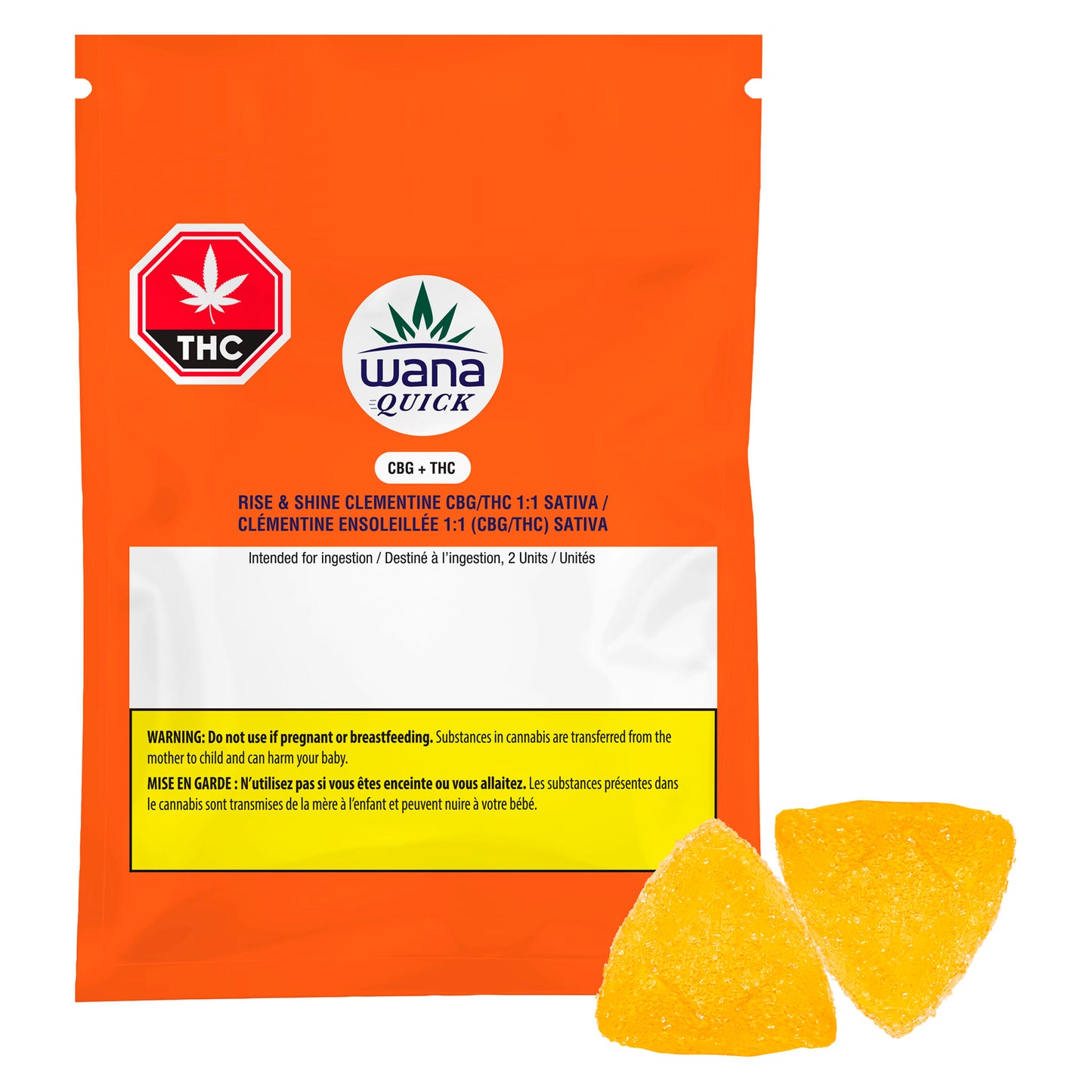 Rise & Shine Clementine CBG Soft Chew | Smokey's