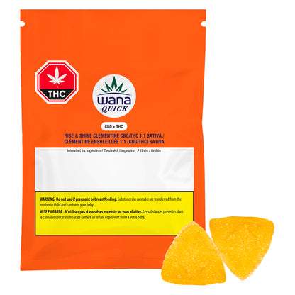 Rise & Shine Clementine CBG Soft Chew | Smokey's