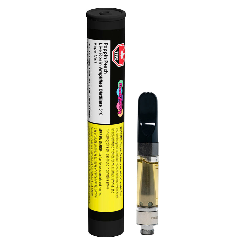 frootyhooty Poppin Peach Rosin Cartridge