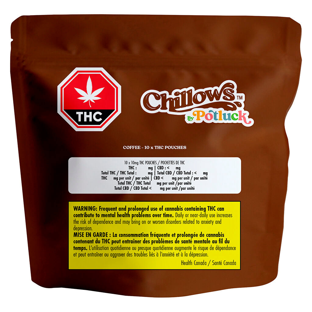Potluck Coffee Chillows Pouches