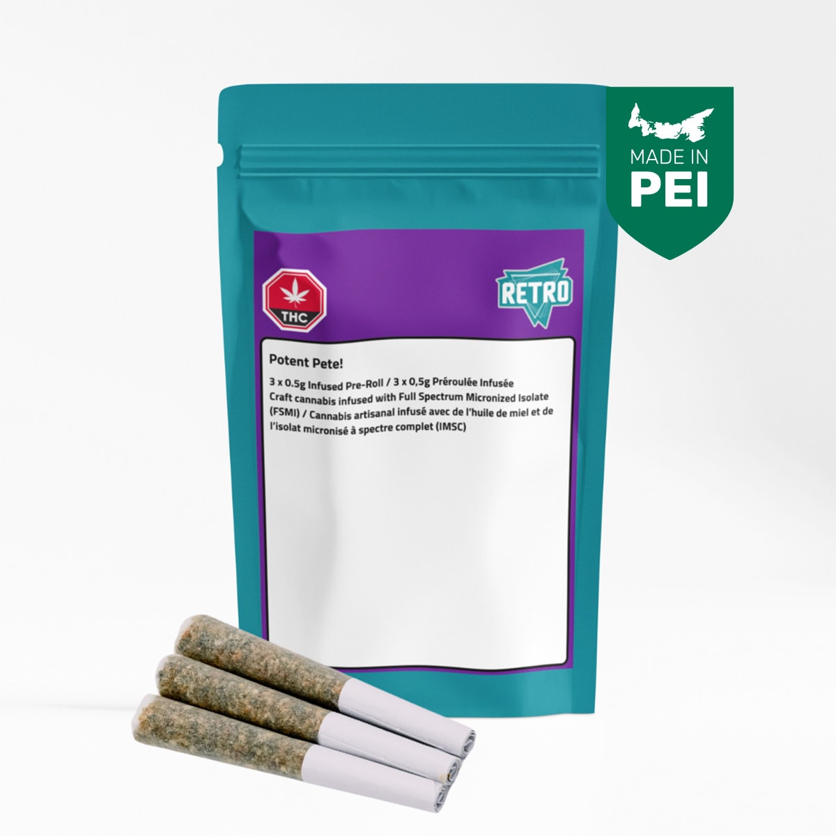 Potent Pete Infused Pre-Roll | Smokey's