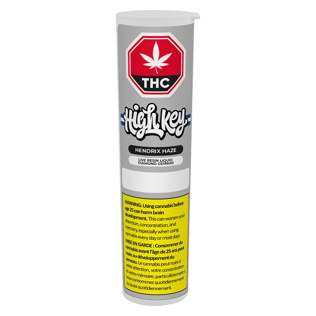 Hendrix Haze Live Resin Liquid Diamond Disposable | Smokey's