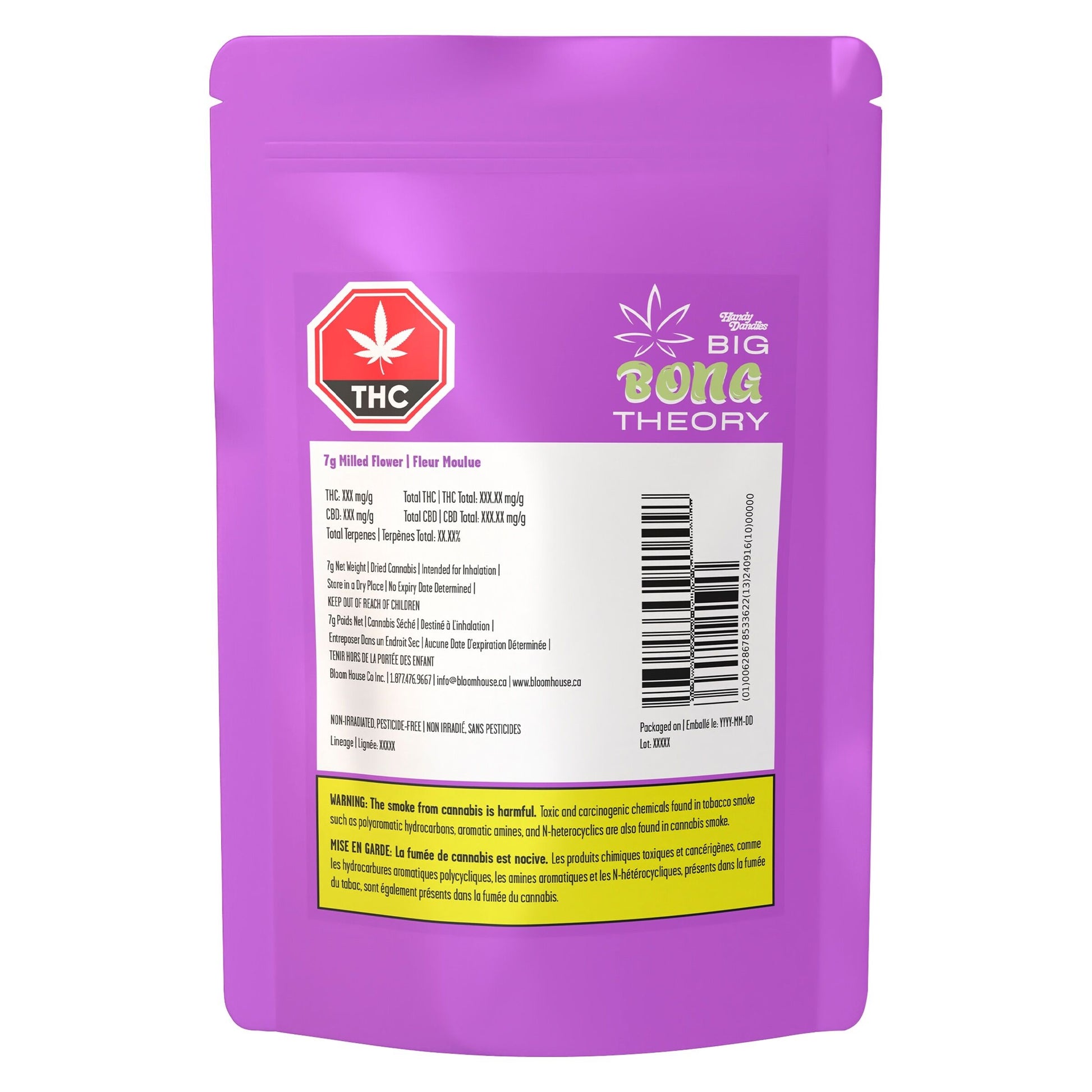 Handy Dandies Big Bong Theory Milled