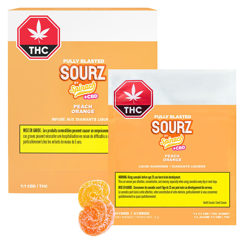 Peach Orange Soft Chew | Smokey's