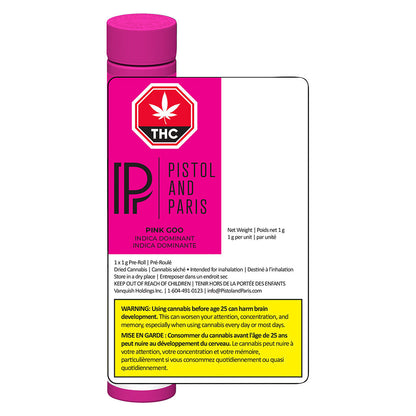 Pistol and Paris Pink Goo Pre-Roll