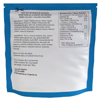 Emprise Rapid BlueRaz Soft Chew