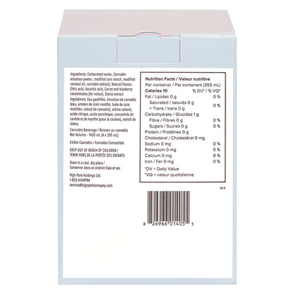 Mollo Wildberry Acai Seltzer