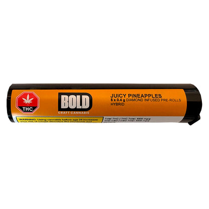 Juicy Pineapples Diamond Infused Pre-Roll | Smokey's