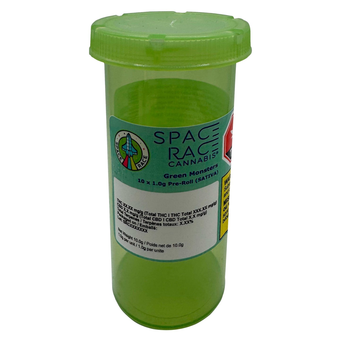 SPACE RACE Green Monsters Pre-Roll