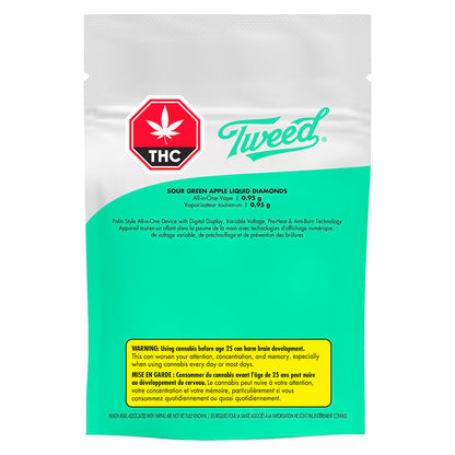Sour Green Apple Liquid Diamond Disposable | Smokey's