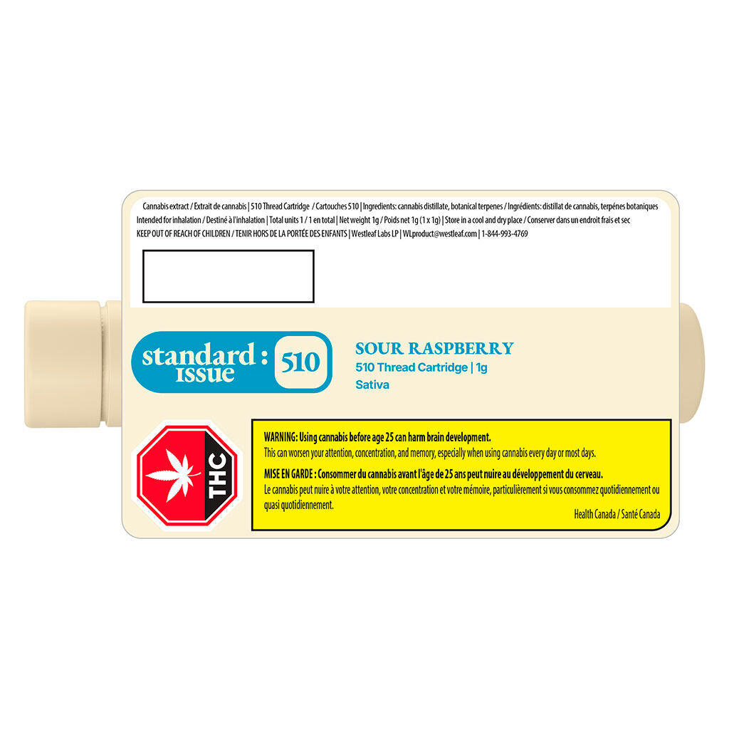 Sour Raspberry Cartridge | Smokey's