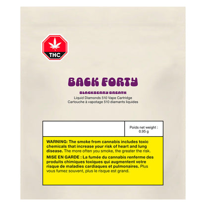 Back Forty Blackberry Breath Diamond Cartridge