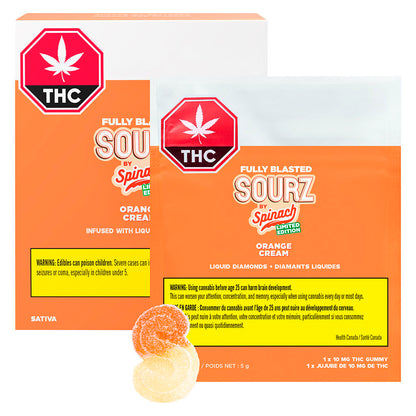 Blasted Orange Cream Soft Chew | Smokey's