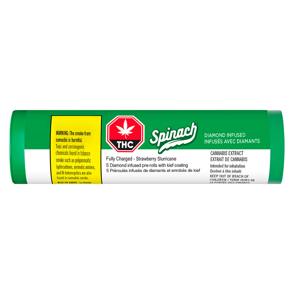 Spinach Strawberry Slurricane Coated Infused Pre-Roll
