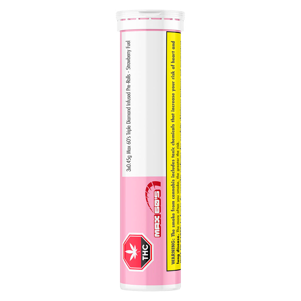 Chillbilly Strawberry Fuel Diamond Coated Infused Pre-Roll