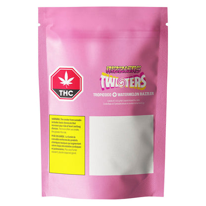 RIZZLERS Watermelon Razzler + Tropicoco Coated Infused Pre-Roll