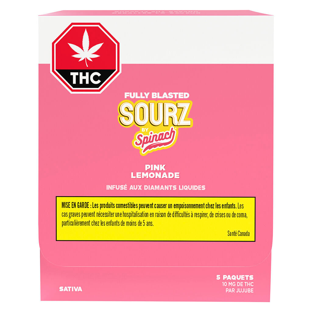 Spinach SOURZ Pink Lemonade Soft Chew