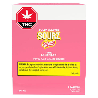 Spinach SOURZ Pink Lemonade Soft Chew
