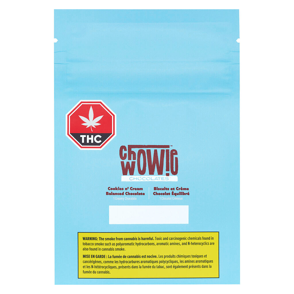 Chowie Wowie Cookies n' Cream Chocolate | Smokey's