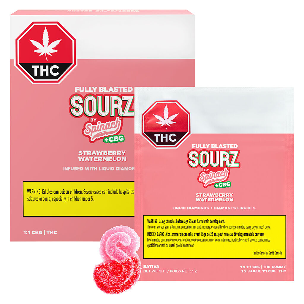 Strawberry Watermelon CBG Soft Chew | Smokey's