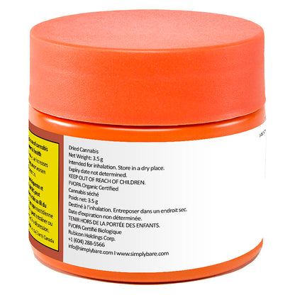 Simply Bare BC Organic Tangerine Sunrise