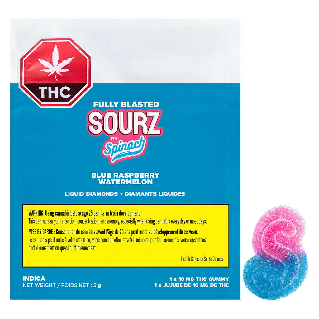 Blue Raspberry Watermelon Soft Chew | Smokey's