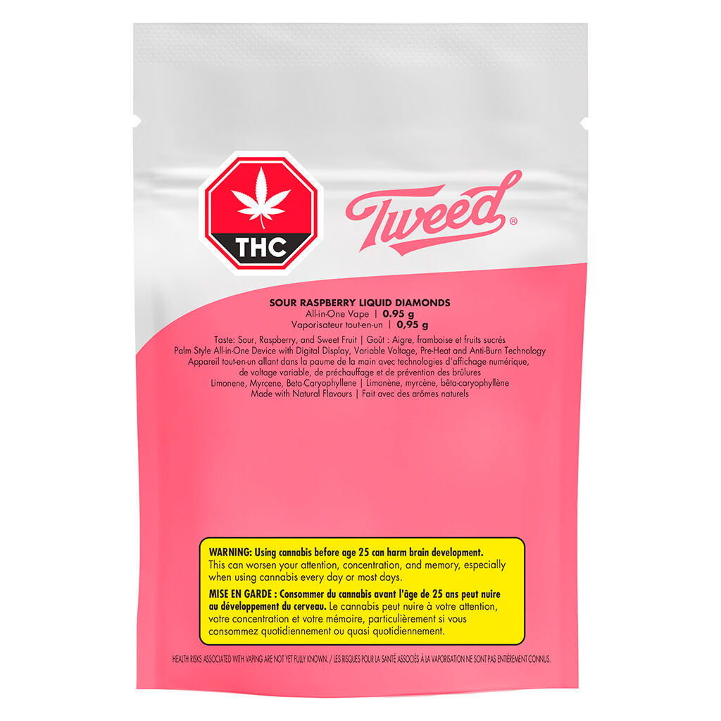 Sour Raspberry Diamond Disposable | Smokey's