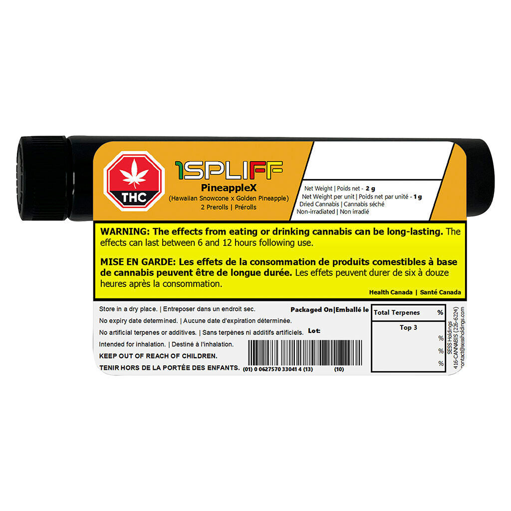 PineappleX Pre-Roll | Smokey's