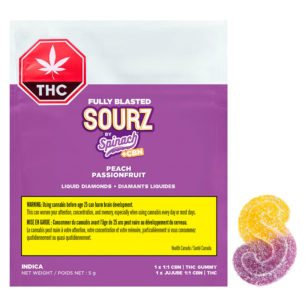 Peach Passionfruit CBN Soft Chew | Smokey's