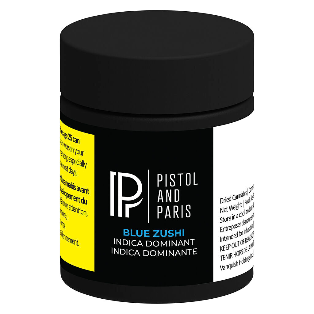 Pistol and Paris Blue Zushi